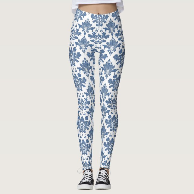 Clarence's Comfort Pattern Leggings (Front)