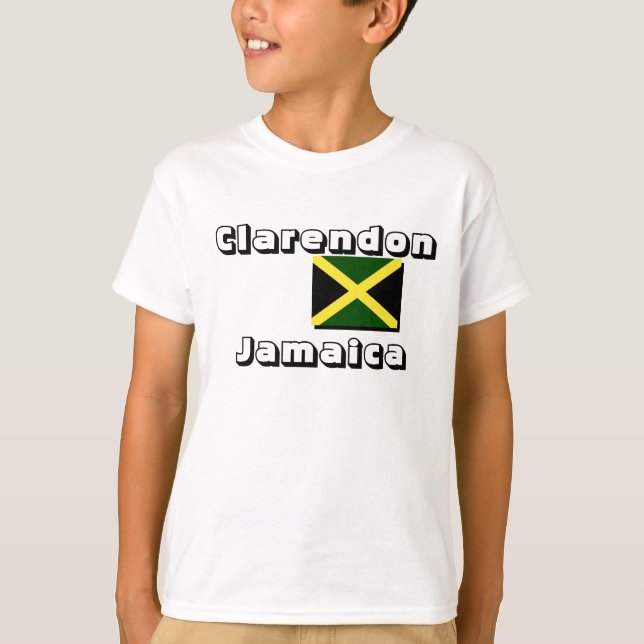Clarendon,Jamaica T-Shirt (Front)