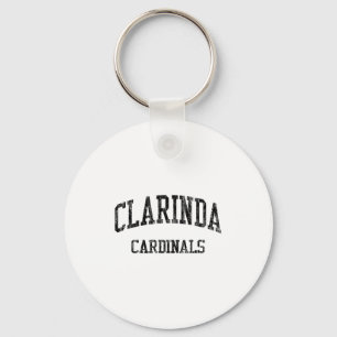 Clarinda High School Hs Clarinda Ia Vintage Srts  Key Ring