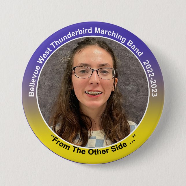 Clarinet Alexis 9 7.5 Cm Round Badge (Front)