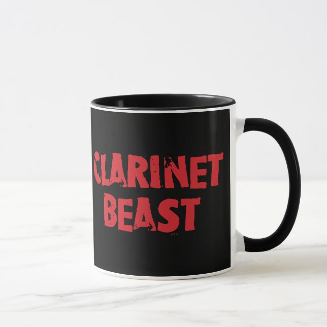 Clarinet Beast Mug (Right)