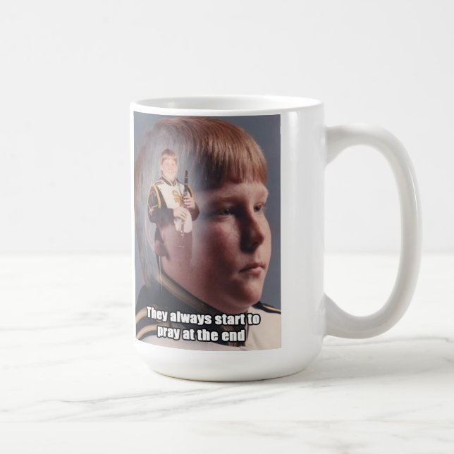 Clarinet Boy Coffee Mug (Right)