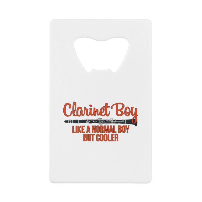 Clarinet Boy Like a Normal Boy But Cooler (Front)