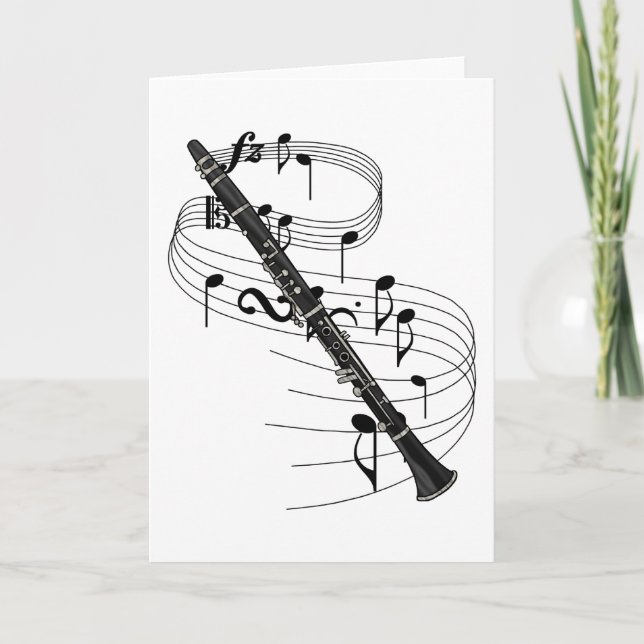 Clarinet Card (Front)