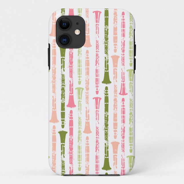 Clarinet Case-Mate iPhone Case (Back)