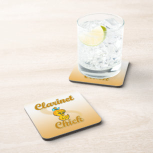 Clarinet Chick Coaster