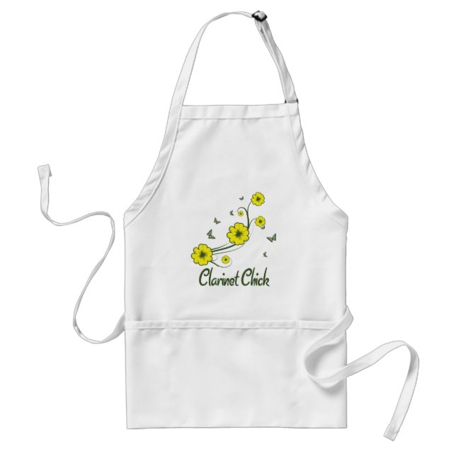 Clarinet Chick Standard Apron (Front)