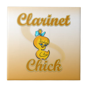 Clarinet Chick Tile