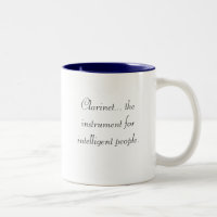 clarinet, Clarinet... the instrument for intell...