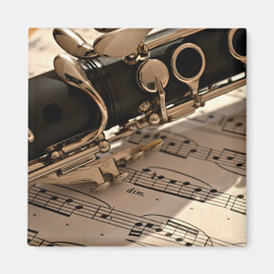 Clarinet Closeup Magnet