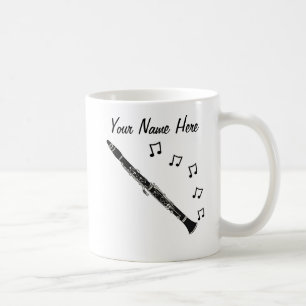 Clarinet Custom Mug Clarinetist Musician Gift