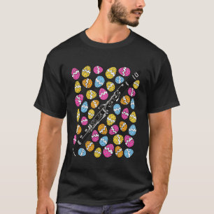 Clarinet Easter Clarinetist Woodwind Musician Musi T-Shirt