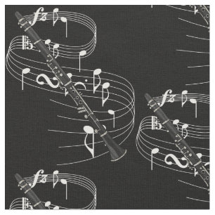Clarinet Fabric - Dark