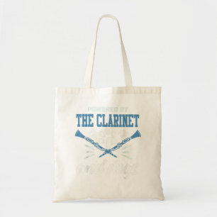 Clarinet Funny Dog Lover Clarinetist Clarinet Play Tote Bag