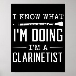 clarinet funny quotes poster
