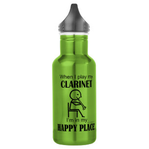 Clarinet Happy Place 532 Ml Water Bottle