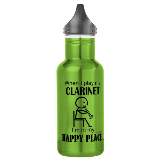 Clarinet Happy Place 532 Ml Water Bottle (Left)