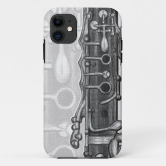 Clarinet in Charcoal iPhone 5/5S Case