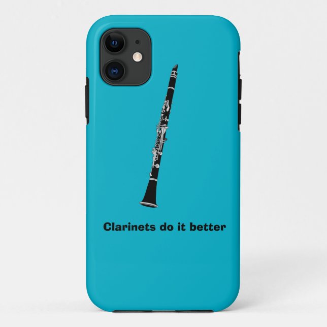 Clarinet iPhone Case (Back)