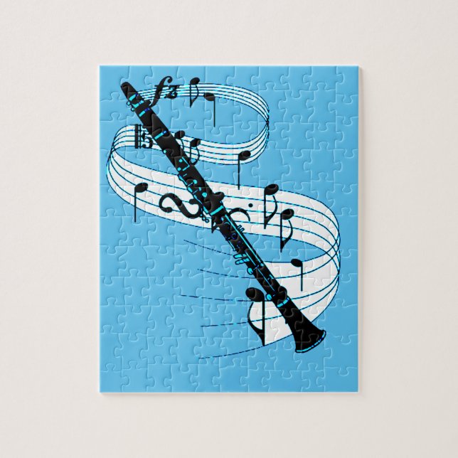 Clarinet Jigsaw Puzzle (Vertical)
