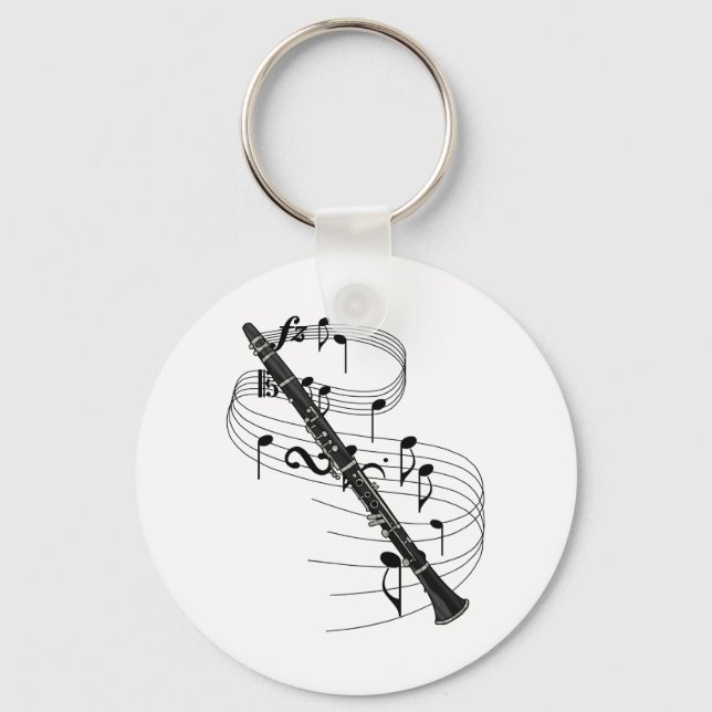 Clarinet Key Ring (Front)