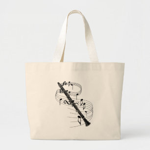 Clarinet Large Tote Bag