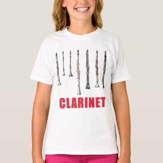 Clarinet Lineup T-Shirt