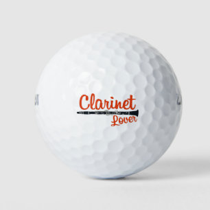 Clarinet Lover Golf Balls