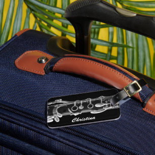 Clarinet Luggage Tag