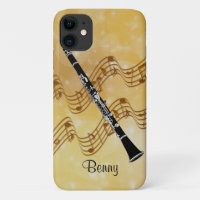 Clarinet, magical musical moment, template