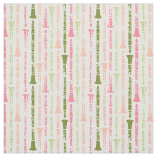Clarinet Musical Instrument Band Orchestra Craft Fabric