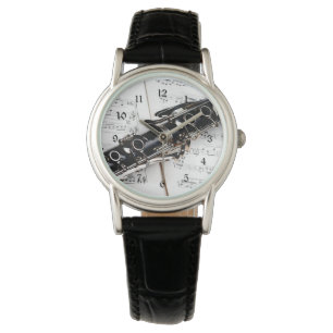Clarinet, Musical Instrument Closeup Photo Watch