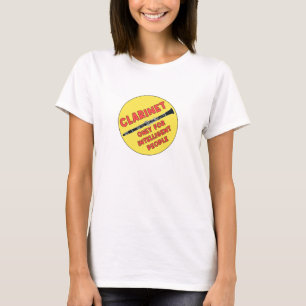 Clarinet Only for Intelligent People T-Shirt
