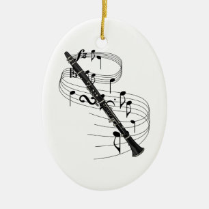 Clarinet Ornament