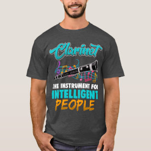 Clarinet Player For Marching Bands Members friends T-Shirt