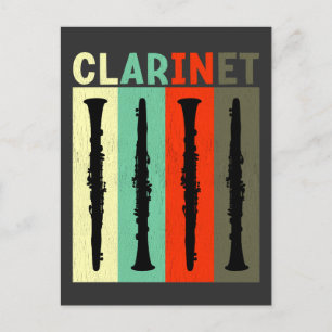 Clarinet Postcard