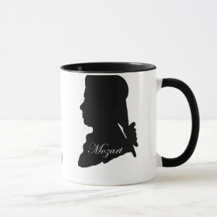 Clarinetist Anton Stadler and composer Mozart Mug