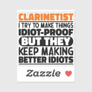 Clarinetist I Try To Make Things Funny Quotes