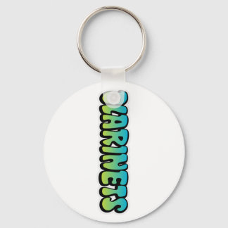 Clarinets Down Key Ring
