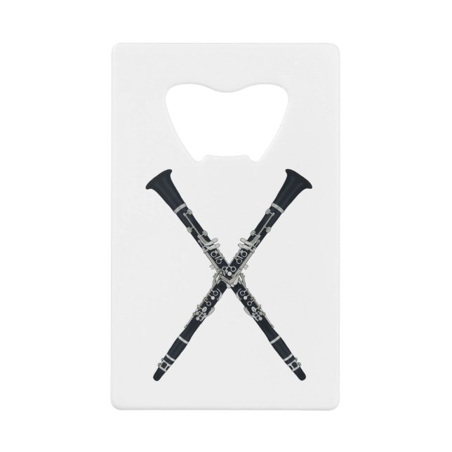 Clarinets Forming an X (Front)