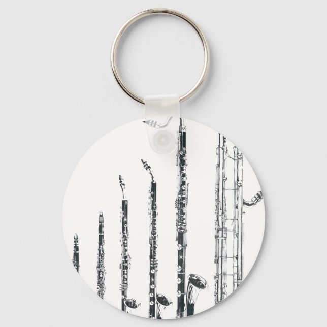 clarinets key ring (Front)