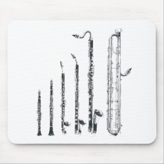 clarinets mouse pad