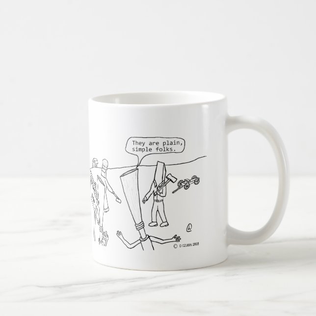Clarinetville Coffee Mug (Right)