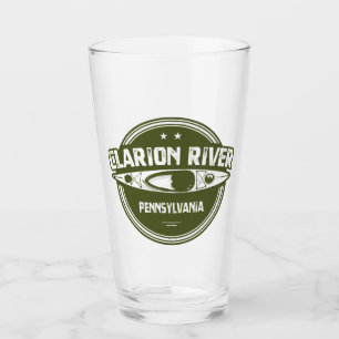Clarion River Pennsylvania Kayaking Glass