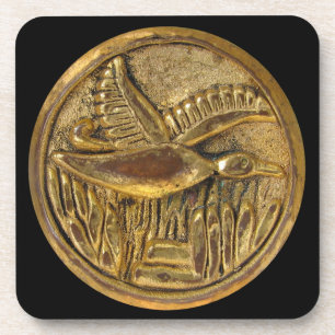 Claritas Antique Buttons Coaster