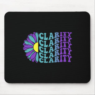 Clarity Suicide Prevention Mental Health Awareness Mouse Pad