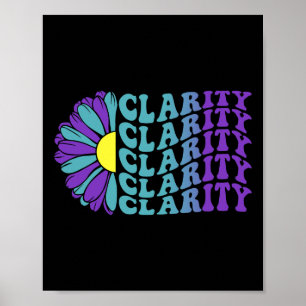 Clarity Suicide Prevention Mental Health Awareness Poster