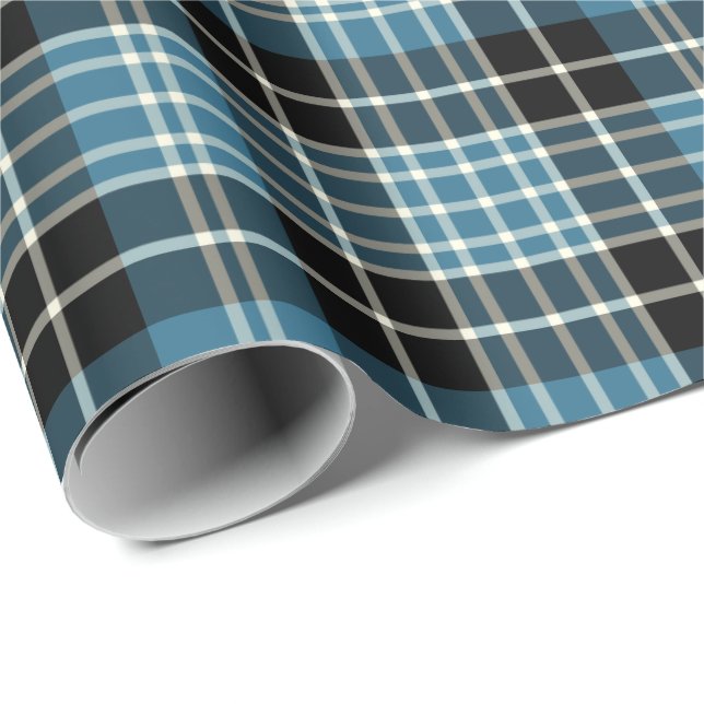 Clark Clan Tartan Wrapping Paper (Roll Corner)
