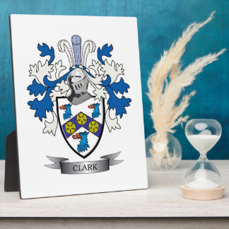 Clark Coat of Arms Plaque