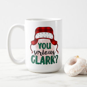 Clark Coffee Mug Funny Christmas Coffee Mug